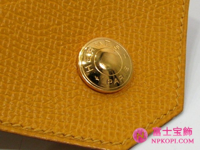エルメスルヴァンキャトルイエロー（金具：ゴールド）HERMES328043